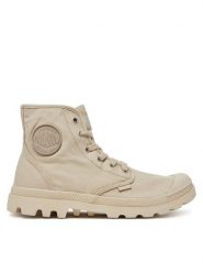 Palladium Trapery Pampa Hi 02352-096-M Szary. Szare buty zimowe męskie Palladium, bez wzorów, z materiału, bez obcasa, bez zapięcia. Za 259.99 zł.