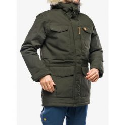 Kurtka ocieplana męska Fjallraven Nuuk Parka. Zielone parki męskie Fjällräven, na zimę, m, bez wzorów, bez kaptura. Za 1,704.99 zł.