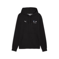 Męska bluza z kapturem BMW M MOTORSPORT Essentials PUMA. Czarne bluzy nierozpinane męskie Puma, l, bez wzorów, z kapturem. Za 299.00 zł.