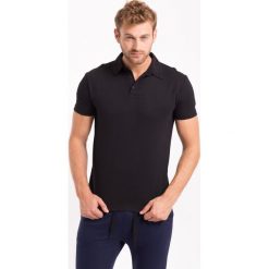 Koszulka polo męska TSM050Z - czarny. Koszulki polo męskie marki 4f. W wyprzedaży za 49.99 zł.