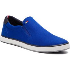 Tenisówki TOMMY HILFIGER - Iconic Slip On Sneaker FM0FM00597 Mazarine Blue 440. Trampki męskie marki Tommy Hilfiger. Za 269.00 zł.