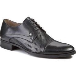 Półbuty GINO ROSSI - Greg MPV441-E80-3V00-9900-0 Czarny 99. Eleganckie półbuty męskie marki Gino Rossi. W wyprzedaży za 229.00 zł.