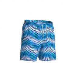 Szorty męskie spodenki kąpielowe sportowe na basen plażę Arena Beach Boxer. Niebieskie kąpielówki męskie ARENA, bez wzorów, sportowe. Za 146.99 zł.