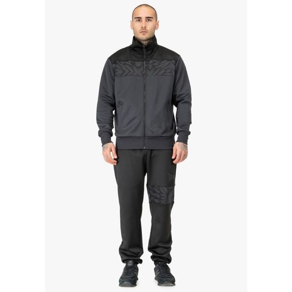 Kurtka z dresu Tapout Spirit. Czarne kurtki męskie TAPOUT, m, bez wzorów, z dresówki, bez ramiączek, bez kaptura. W wyprzedaży za 396.00 zł.