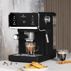 Cyfrowy ekspres do kawy 3 w 1 BerlingerHaus BH-9851 Black silver Collection. Czarne ekspresy na kapsułki Berlinger Haus. Za 499.00 zł.