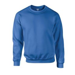 Bluza Rozpinana Dla Dorosłych Unisex DryBlend Crew Neck. Niebieskie bluzy rozpinane męskie GILDAN, m, bez wzorów, bez ramiączek, bez kaptura. Za 82.99 zł.