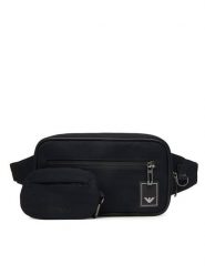 Emporio Armani Nerka EM000088 AF22391 UB118 Granatowy. Niebieskie saszetki męskie Emporio Armani, bez wzorów, z materiału. Za 1,209.00 zł.