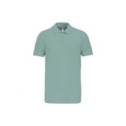 Polo Kariban Mike. Zielone koszulki polo męskie KARIBAN, m, bez wzorów, eleganckie, bez kołnierzyka, bez ramiączek. Za 146.00 zł.