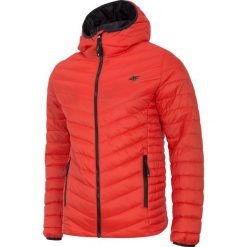 Kurtka puchowa męska KUMP302 - czerwony. Kurtki męskie marki 4f. W wyprzedaży za 179.99 zł.