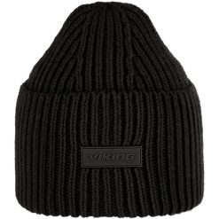 Czapka Froja Life Style z wełny. Czarne czapki męskie Viking, bez wzorów, z poliamidu, sportowe. Za 101.99 zł.
