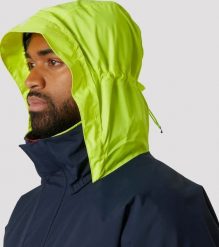 Kurtka przeciwdeszczowa Helly Hansen Pier 4.0 Jacket - navy. Niebieskie kurtki męskie Helly Hansen, m, bez wzorów, bez ramiączek, bez kaptura. Za 1,300.84 zł.