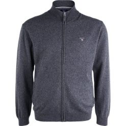 GANT SUPER FINE ZIP CARDIGAN Kardigan anthrazit melange. Kardigany męskie Gant. Za 589.00 zł.