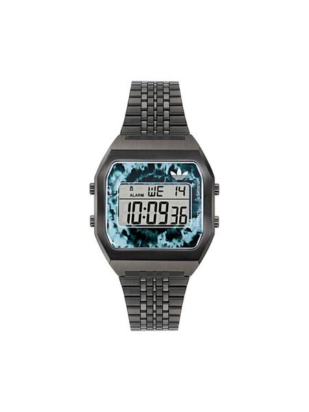 Adidas Zegarek Digital Two AOST24558 Czarny. Czarne, cyfrowe zegarki męskie ADIDAS. Za 359.99 zł.