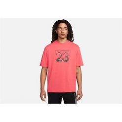 Koszulka sportowa męska Nike Air Jordan 23engineered Statement 85. Czerwone t-shirty sportowe męskie Nike, m, bez wzorów, z bawełny, sportowe, bez ramiączek. Za 289.99 zł.