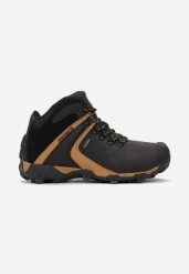 Czarne Buty Trekkingowe Mellala. Czarne buty trekkingowe męskie Born2be, bez wzorów, z futra, bez zapięcia. Za 179.99 zł.