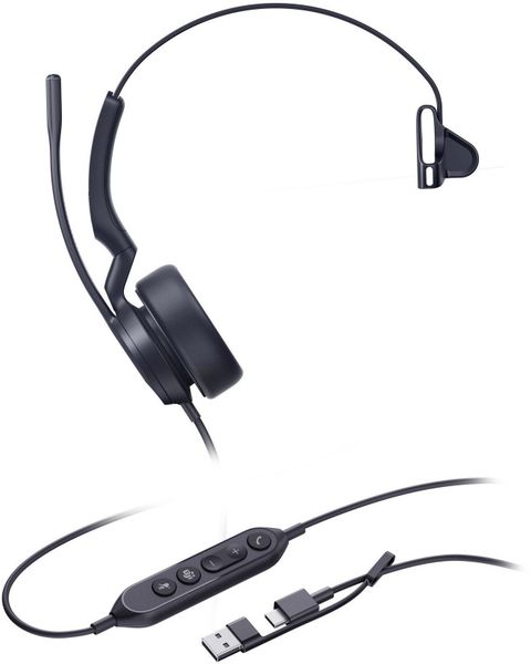 UH44 Mono Teams USB-C/A. Słuchawki bluetooth yealink. Za 205.88 zł.