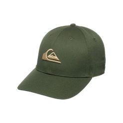 Czapka dla Mężczyzn DECADES Brązowy. Zielone czapki męskie Quiksilver, bez wzorów, z bawełny. Za 99.99 zł.
