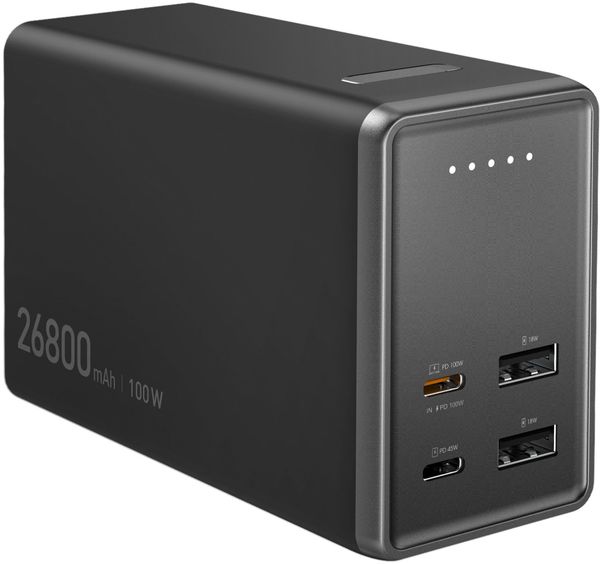 J5create JPB264100-N bank mocy 26800 mAh Czarny. Czarne powerbanki j5create. Za 534.99 zł.