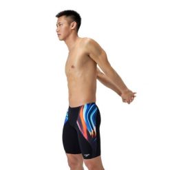 Kąpielówki męskie spodenki kąpielowe Speedo Allover V-Cut. Czarne kąpielówki męskie SPEEDO, m, bez wzorów. Za 239.99 zł.