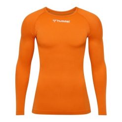 Koszulka z długim rękawem Hummel BL Comfort 2.0. Brązowe koszulki męskie z długim rękawem HUMMEL, bez wzorów, sportowe, bez kołnierzyka, bez ramiączek. Za 203.50 zł.