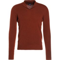 Drumohr Sweter ruggine. Brązowe swetry męskie Drumohr, z materiału. W wyprzedaży za 543.95 zł.