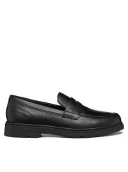 Geox Półbuty U Spherica Ec1 U36D1A 00046 C9997 Czarny. Czarne eleganckie półbuty męskie Geox, ze skóry, wizytowe, bez obcasa, bez zapięcia. Za 429.99 zł.