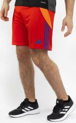 Adidas Spodenki męskie adidas Tiro 24 czerwone IT2416 XL. Czerwone szorty sportowe męskie ADIDAS, bez wzorów, sportowe. Za 85.53 zł.