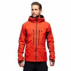 Kurtka wodoodporna męska Black Diamond Dawn Patrol Hybrid Shell. Brązowe kurtki męskie Black Diamond, m, bez wzorów, bez ramiączek, bez kaptura. Za 874.99 zł.