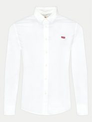 Levi's® Koszula Housemark A7226-0000 Biały Slim Fit. Białe koszule męskie m, bez wzorów, z bawełny, bez kołnierzyka, bez ramiączek. Za 209.99 zł.