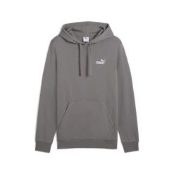 Bluza sportowa męska z kapturem Puma Essentials No. 1. Szare bluzy z kapturem męskie Puma, m, bez wzorów, z kapturem. Za 153.99 zł.