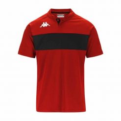 Polo Kappa Dalto. Czarne koszulki polo męskie Kappa, m, bez wzorów, eleganckie, bez kołnierzyka, bez ramiączek. Za 195.50 zł.