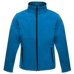 Męski Softshell Octagon II. Czarne kurtki softshell męskie Regatta, m, bez wzorów, z softshellu, bez kaptura, trekkingowe. Za 214.99 zł.