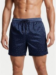 BOSS Szorty kąpielowe Jacques 50561181 Granatowy Regular Fit. Niebieskie kąpielówki męskie Boss, m, bez wzorów, z syntetyku. Za 449.99 zł.