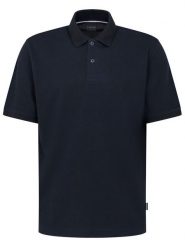 Bugatti Polo 8150-75002C Granatowy Regular Fit. Niebieskie koszulki polo męskie Bugatti, m, bez wzorów, z bawełny, bez kołnierzyka, bez ramiączek. Za 319.99 zł.