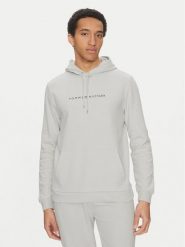 Tommy Hilfiger Bluza UM0UM03506 Szary Regular Fit. Szare bluzy nierozpinane męskie Tommy Hilfiger, m, bez wzorów, z syntetyku, bez ramiączek, bez kaptura. Za 199.99 zł.