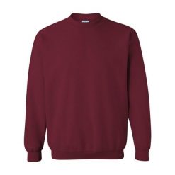 Bluza Rozpinana Z Grubej Mieszanki Dla Dorosłych Unisex. Czerwone bluzy rozpinane męskie GILDAN, m, bez wzorów, bez ramiączek, bez kaptura. Za 63.99 zł.