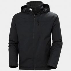 Kurtka Żeglarska Męska Helly Hansen Crew HD Midlayer 2. Czarne kurtki męskie Helly Hansen, m, bez wzorów, bez ramiączek, bez kaptura. Za 749.00 zł.