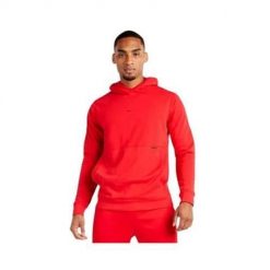 Bluza sportowa męska Nike NK Strike 22 PO Hoody M. Czerwone bluzy nierozpinane męskie Nike, m, bez wzorów, sportowe, bez ramiączek, z kapturem. Za 224.00 zł.