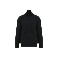 Bluza zapinana na zamek błyskawiczny Kariban Premium. Czarne bluzy rozpinane męskie KARIBAN, m, bez wzorów, bez ramiączek, bez kaptura. Za 230.00 zł.