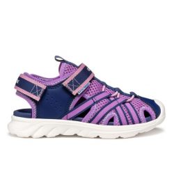 Sandały GEOX J SANDAL AIRADYUM GI Fioletowy. Niebieskie buty zimowe męskie Geox, bez wzorów, z tkaniny, sportowe, bez obcasa, bez zapięcia. Za 273.95 zł.