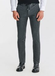 PAKO LORENTE – Szare casualowe spodnie męskie. Szare spodnie na co dzień męskie Pako Lorente, bez wzorów, z elastanu, casualowe. Za 399.99 zł.