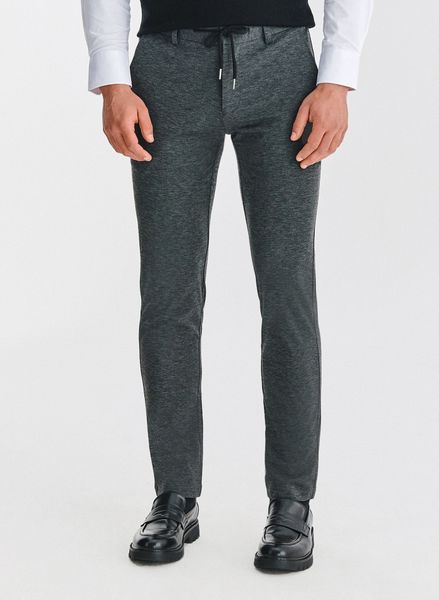 PAKO LORENTE – Szare casualowe spodnie męskie. Szare spodnie na co dzień męskie Pako Lorente, bez wzorów, z elastanu, casualowe. Za 399.99 zł.