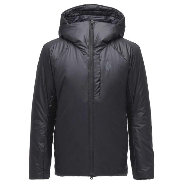 Parka Black Diamond Belay. Czarne parki męskie Black Diamond, na zimę, bez wzorów, bez kaptura. Za 1,317.70 zł.