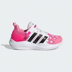 Buty Adidas Disney Lightorama Minnie Mouse Children. Czarne buty do biegania męskie ADIDAS, bez wzorów, bez zapięcia, do biegania. Za 279.00 zł.