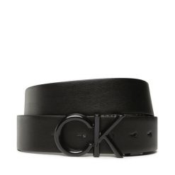 Pasek Męski Calvin Klein. Czarne paski męskie Calvin Klein, bez wzorów. Za 199.99 zł.