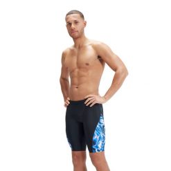 Spodenki kąpielówki męskie Speedo Allover. Czarne kąpielówki męskie SPEEDO, m, bez wzorów, z lycry. Za 370.73 zł.