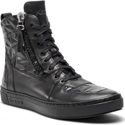 Sneakersy KAZAR - Jens 36595-16-00 Czarny. Czarne buty sportowe na co dzień męskie Kazar, ze skóry. Za 549.00 zł.