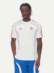 Adidas Koszulka techniczna FC Bayern UBP JF0587 Biały Regular Fit. Białe t-shirty sportowe męskie ADIDAS, m, bez wzorów, z bawełny, sportowe, bez ramiączek. Za 129.99 zł.