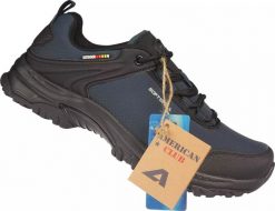Buty trekkingowe męskie American Club Męskie buty trekkingowe American Club WT-170/24 granatowe buty sportowe 45. Buty trekkingowe męskie American CLUB, bez wzorów, bez zapięcia. Za 144.99 zł.