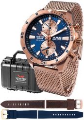 Zegarek męski Vostok Europe 6S11-320B660-MEGA SET brązowy. Brązowe zegarki męskie Vostok Europe. Za 2,873.00 zł.